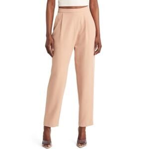 New ~ OPEN EDIT NORDSTROM ~ Women's Asymmetric Faux Wrap Trousers Size XS